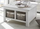 Furn.Design Couchtisch Hooge Weiß Landhausstil mit Truhenfach Bild 2