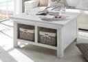 Furn.Design Couchtisch Hooge Weiß Landhausstil mit Truhenfach Bild 4