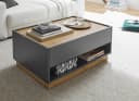 Furn.Design Couchtisch Center Grau Eiche Modern mit Stauraum Bild 4