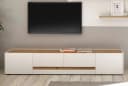 Furn.Design Lowboard Center TV Unterschrank Weiß Wotan Eiche Modern Bild 1
