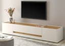 Furn.Design Lowboard Center TV Unterschrank Weiß Wotan Eiche Modern Bild 2