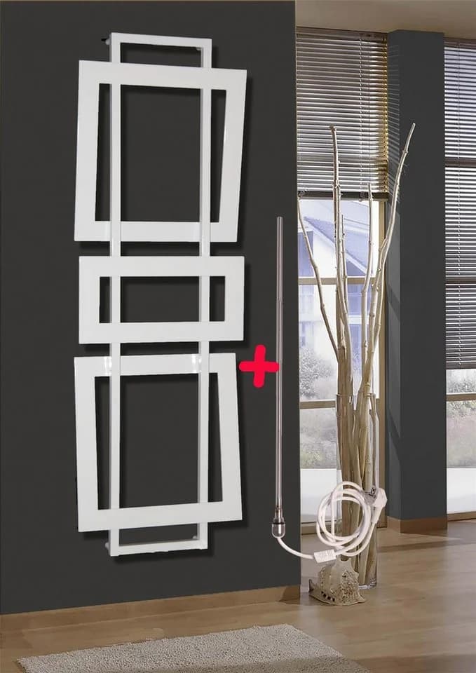 Szagato Badheizkörper Design ART I Weiß Paneelheizung - Bild 2