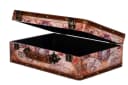 Birendy Truhe Kiste KD1288 Kofferoptik Holztruhe mit Kunstleder Schatzkiste Bild 1