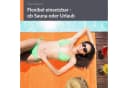 Lashuma Saunatuch XXL Frottee 100x200 cm Orange Bild 1