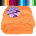 Lashuma Saunatuch XXL Frottee 100x200 cm Orange Bild 2