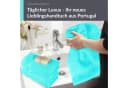 Lashuma Gästehandtücher 4-teilig Türkis Frottee 30x50 cm Bild 5