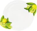 Lashuma Frühstücksteller Zitrone Keramik Oval Bild 2