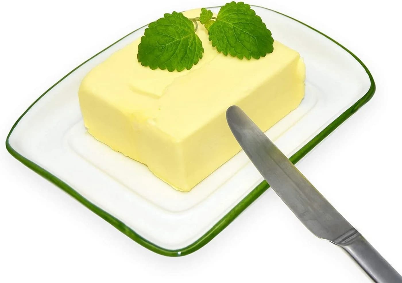 Lashuma Butterdose Zitrone Keramik Relief Dekor - Bild 3
