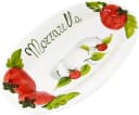 Lashuma Servierteller Tomate Mozzarella Keramik Oval Bild 1