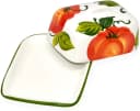 Lashuma Butterdose Tomate Keramik Italienisch Bild 1