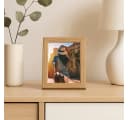 CABBEL Bilderrahmen 10x15 cm MDF Holzrahmen Braun Modern Bild 1