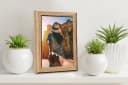 CABBEL Bilderrahmen 10x15 cm MDF Holzrahmen Braun Modern Bild 5