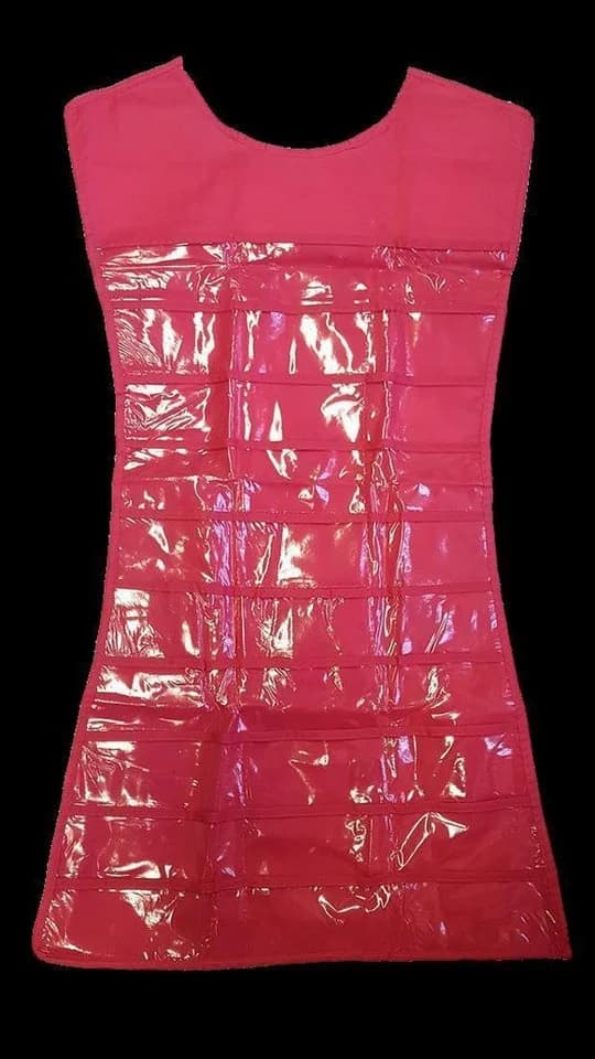 BAYLI Schmucketui Pink mit 30 Fächern & 14 Bändern - Bild 3