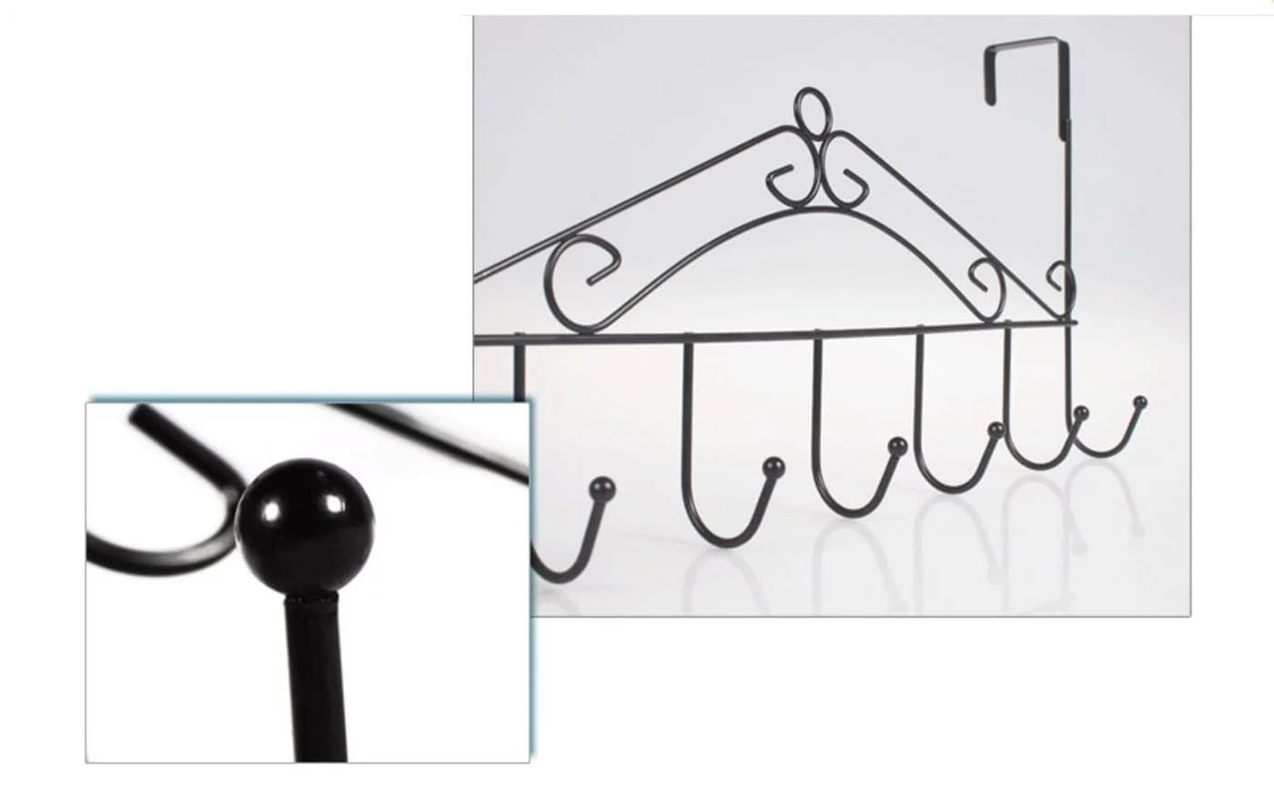 BAYLI Türgarderobe 42,5 cm Metall Kleiderhaken - Bild 5