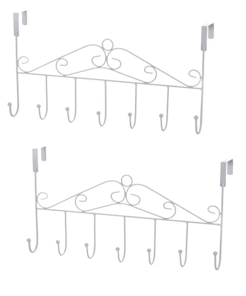 BAYLI Türgarderobe 2er Set 42,5cm Türgarderobe Metall - Bild 2