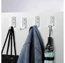 BAYLI 5er Set Faltbare Wandhaken Aluminium Silber Klapphaken Bild 4