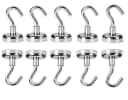Bayli Magnet Haken 10er Set Silber Neodym M4 Bild 1