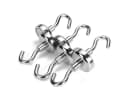 Bayli Magnet Haken 10er Set Silber Neodym M4 Bild 2