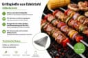 BAYLI 25x Edelstahl Grillspieße 33cm Bild 3