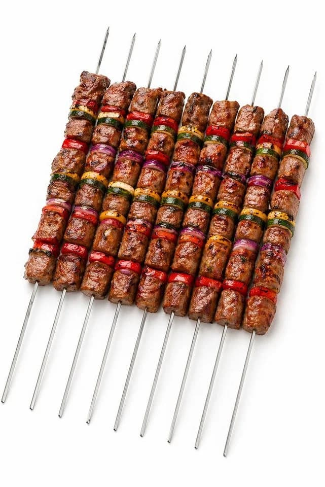 BAYLI 25x Edelstahl Grillspieße 33cm - Bild 4