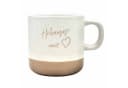Camolo Kaffeetasse Steingut Hebamme mit Herz Weiß Bild 2