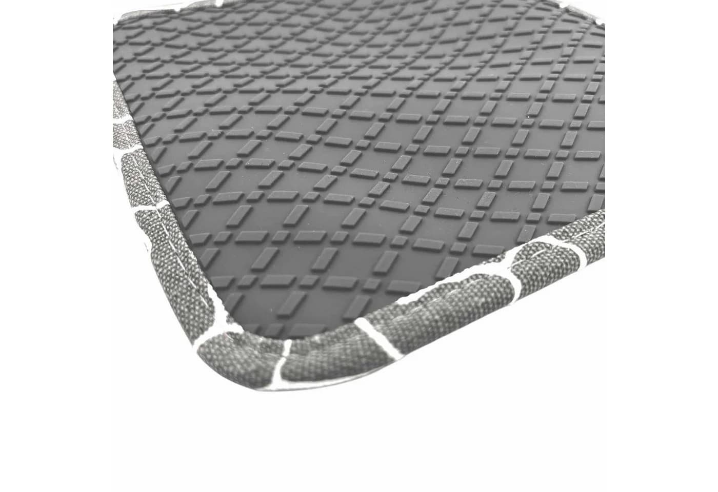 Camolo Topflappen 2er Set Ofenhandschuhe Silikon & Baumwolle hitzebeständig 18 x 18 cm - Bild 3