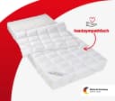 PROCAVE Matratzenschoner atmungsaktive Matratzenauflage 4 Eckgummis Microfaser Soft Topper Bild 2