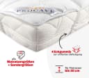 PROCAVE Matratzenschoner atmungsaktive Matratzenauflage 4 Eckgummis Microfaser Soft Topper Bild 4