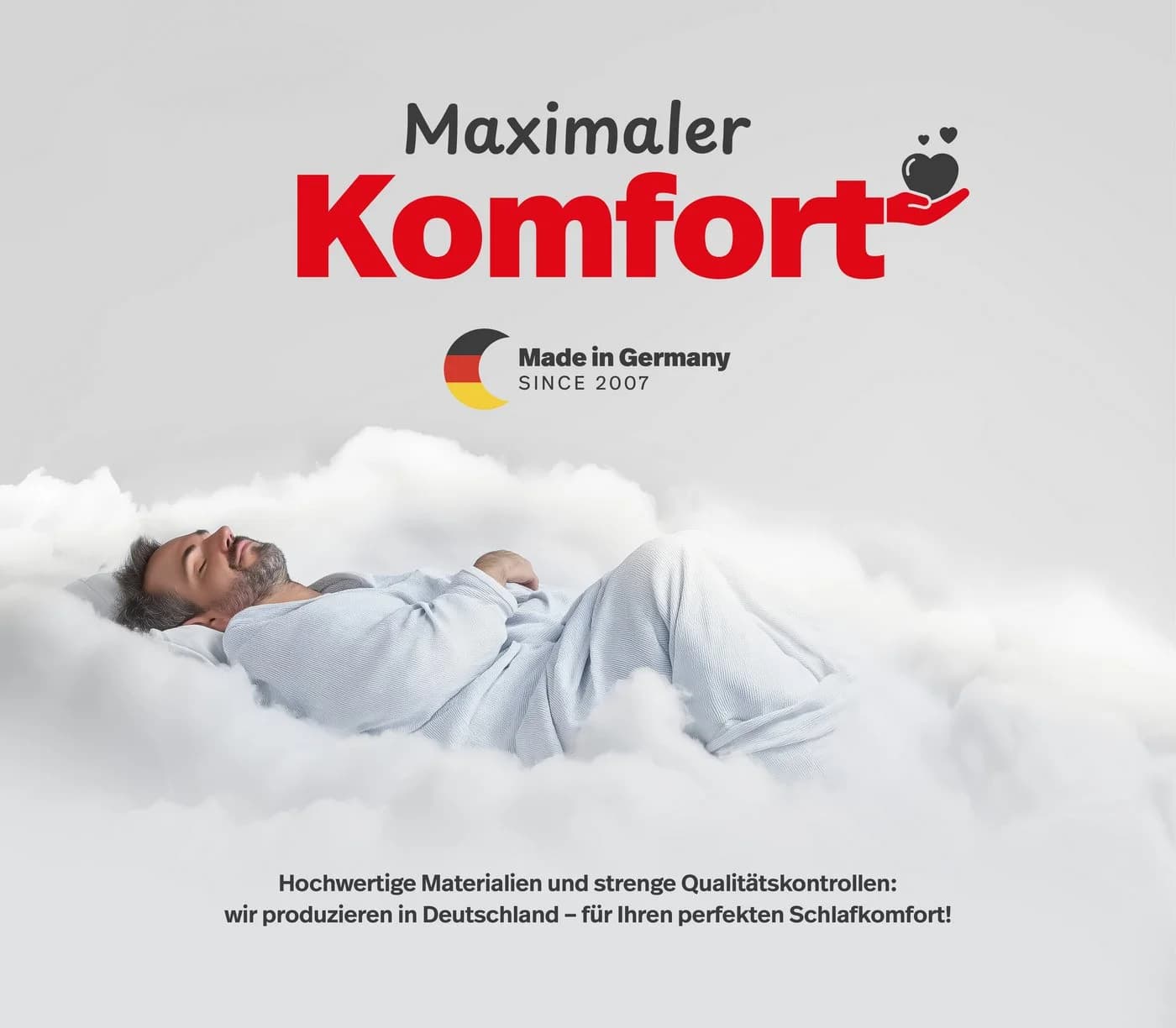 PROCAVE Filzschoner Matratzenschutz atmungsaktiv Made in Germany - Bild 5