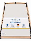 PROCAVE Matratzenschoner Filzschoner Lattenrost Matratzenschutz atmungsaktiv 90x200 cm Bild 2