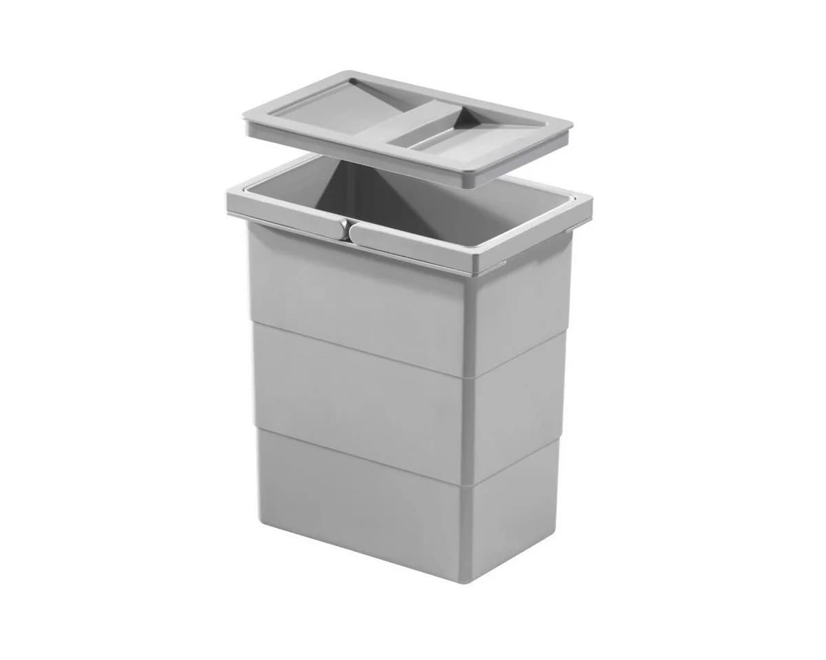 Hailo Einbaumülleimer 7 L mit Deckel Cargo Soft Separato K - Bild 2
