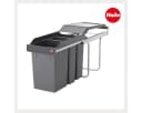 Hailo Einbaumülleimer Swing A Terzett Grau 30 Liter Bild 1