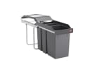 Hailo Einbaumülleimer Swing A Terzett Grau 30 Liter Bild 2