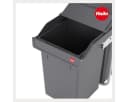 Hailo Einbaumülleimer Swing A Terzett Grau 30 Liter Bild 5