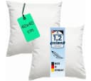 Luxusfeder Kissenfüllung 2er Set Federkissen 40x40 cm 100% Federn Sofakissen Füllkissen Bild 2