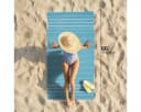 Mon Bijou Saunatuch Strandtuch Blau Schnell trocknend Bild 5