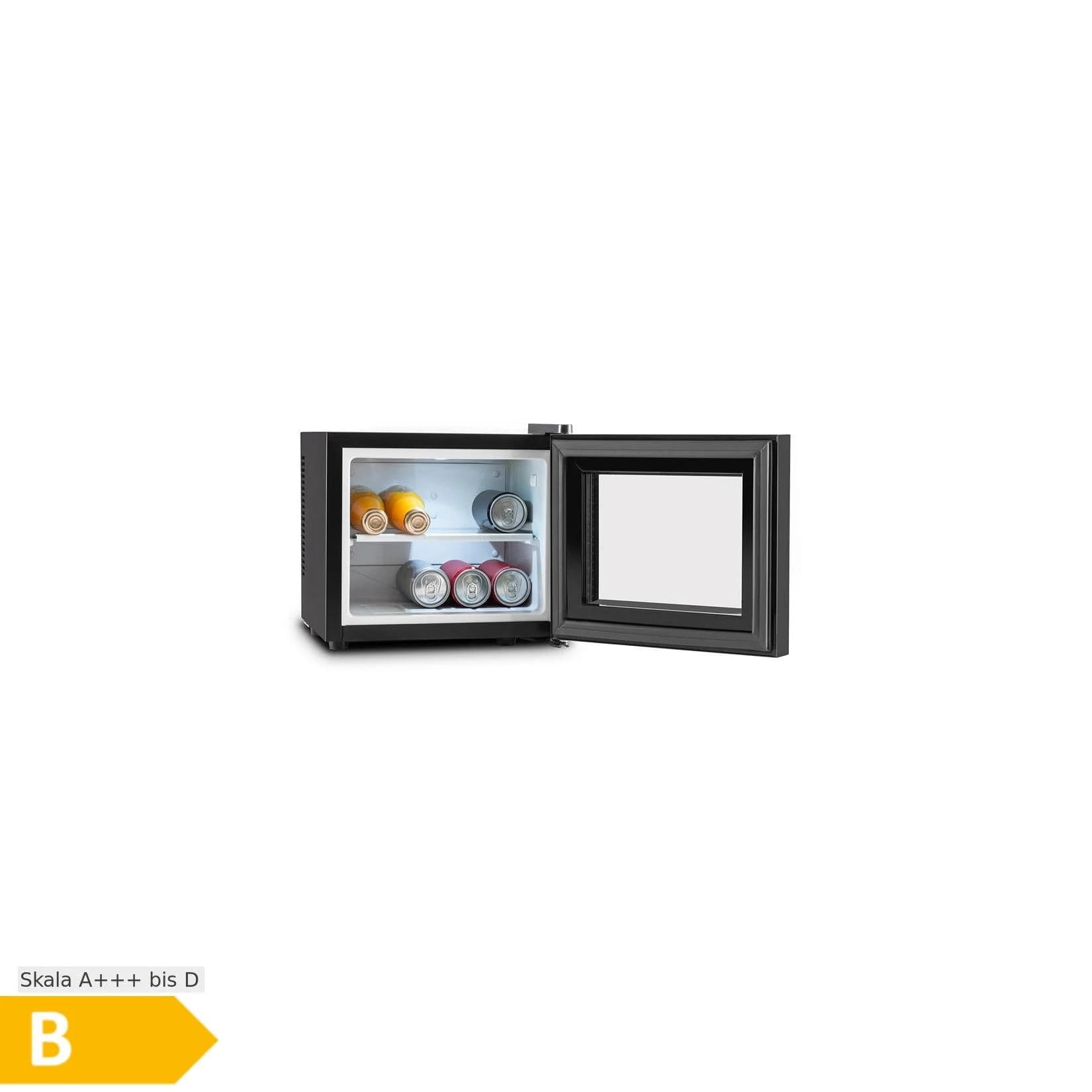 Frosty Mini-Kühlschrank 10 Liter 65W Klasse B Schwarz Klarstein