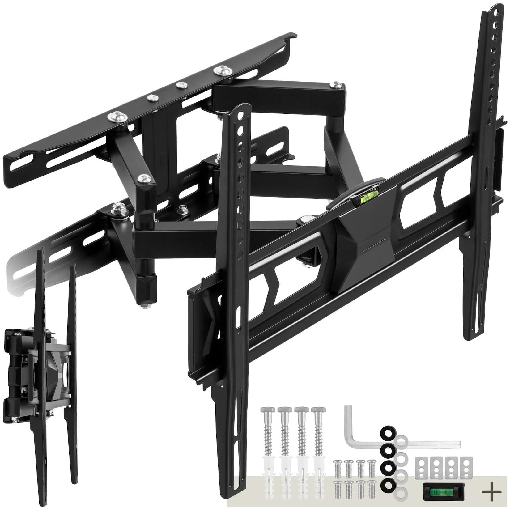 TecTake TV Wandhalterung für 26 - 75 Zoll ausziehbar bis 60 kg