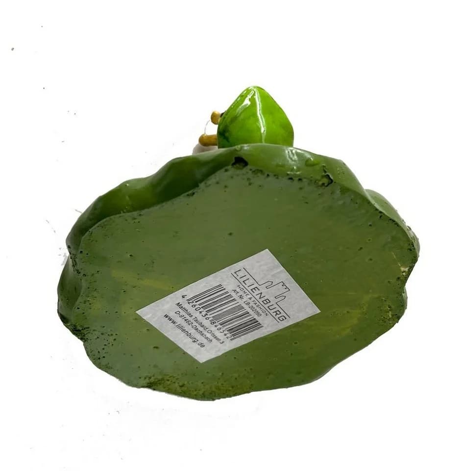 LB H&F Lilienburg Froschkönig Teichfigur - Schwimmtier Froschfigur - Bild 3