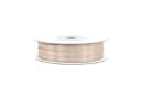Creativery Satinband 3mm x 50m Sand Beige Polyester Rolle Bild 2
