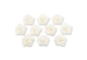 Creativery Satinrosen 3cm Ivory 10 Stück Bastelzubehör Bild 2