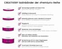 Creativery Satinband 6mm x 20m Rolle Rot Bild 1