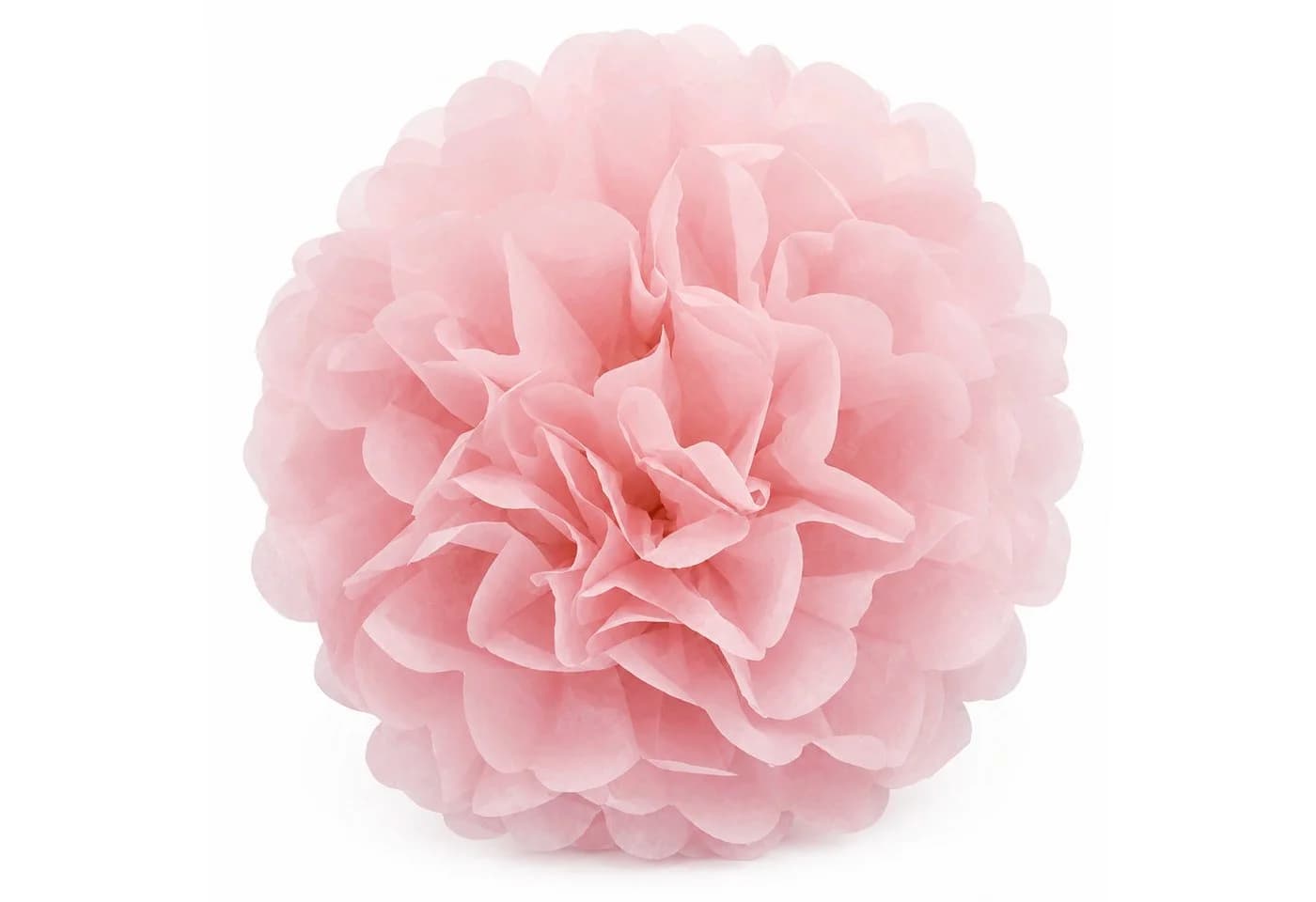 Creativery Papier Pompon Rosa 25cm Partydekoration - Bild 2