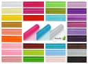 Creativery Organza Stoff 9m Rolle 36cm CRYSTAL Violett Bild 1