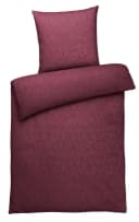 Carpe Sonno Bettwäsche Damast 135x200 155x220 Baumwolle Rot Bild 2