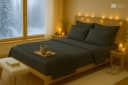 Carpe Sonno Spannbettlaken Biber Flanell Grau Warm Bild 3