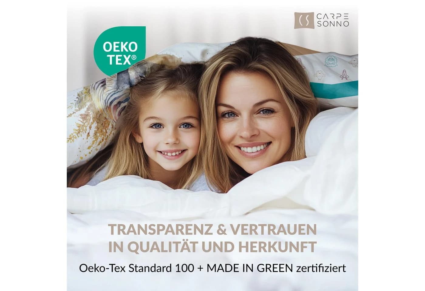 Moderne Glow-in-the-Dark Bettwäsche mit tierischen Motiven - Bild 5