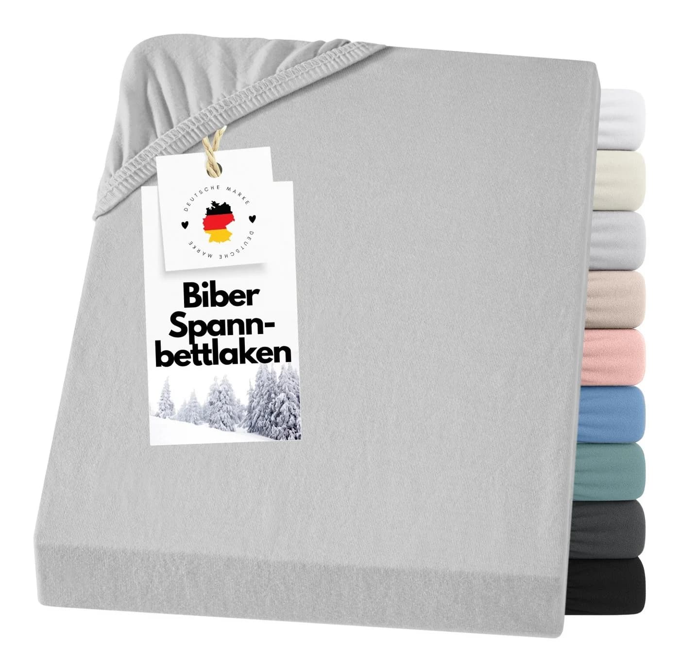 Carpe Sonno Spannbettlaken Biber Flanell Warm Winter Laken - Bild 2