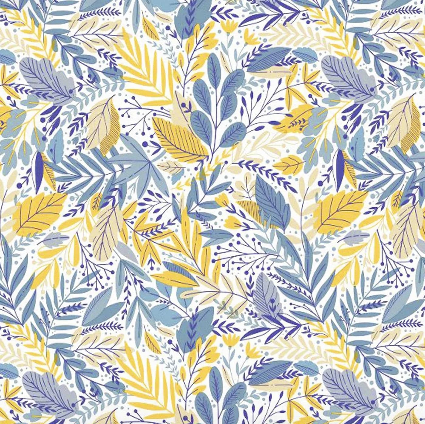 Carpe Sonno Renforce Bettwäsche 135x200 155x220 Blau Floral - Bild 4