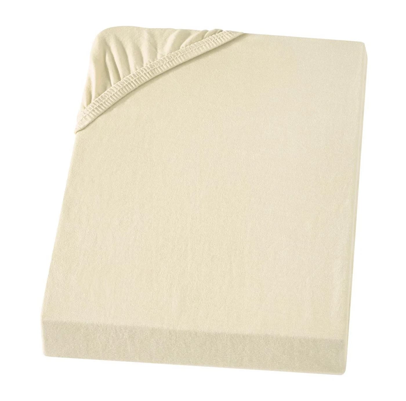 Carpe Sonno Spannbettlaken Jersey Baumwolle Creme - Bild 3